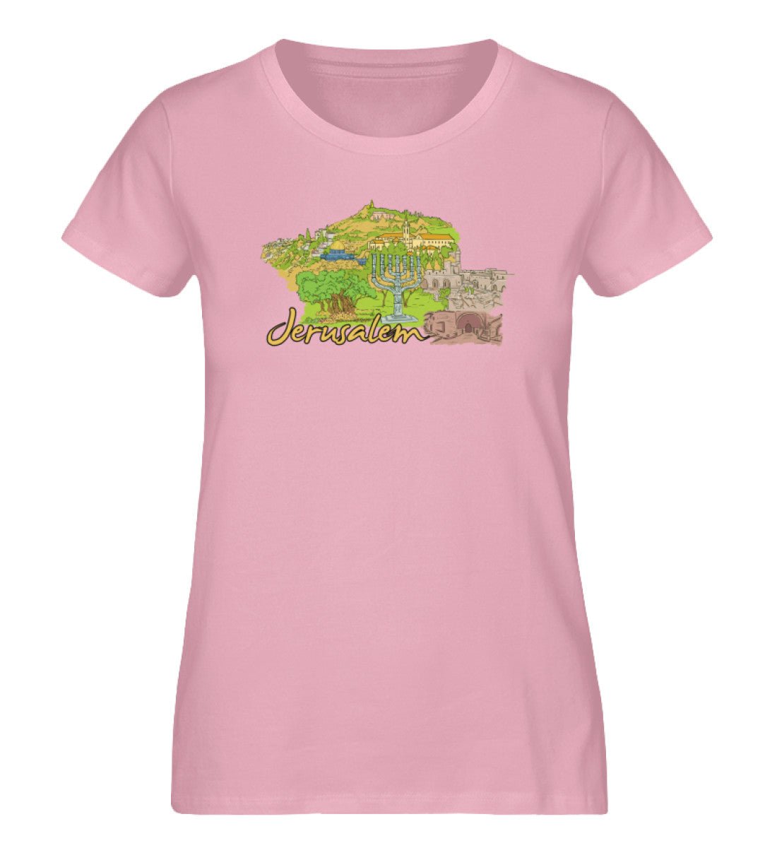 Jerusalem - Damen Premium Organic Shirt - AQ.Vogue