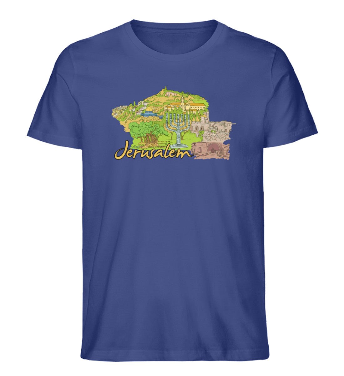 Jerusalem - Herren Premium Organic Shirt - AQ.Vogue