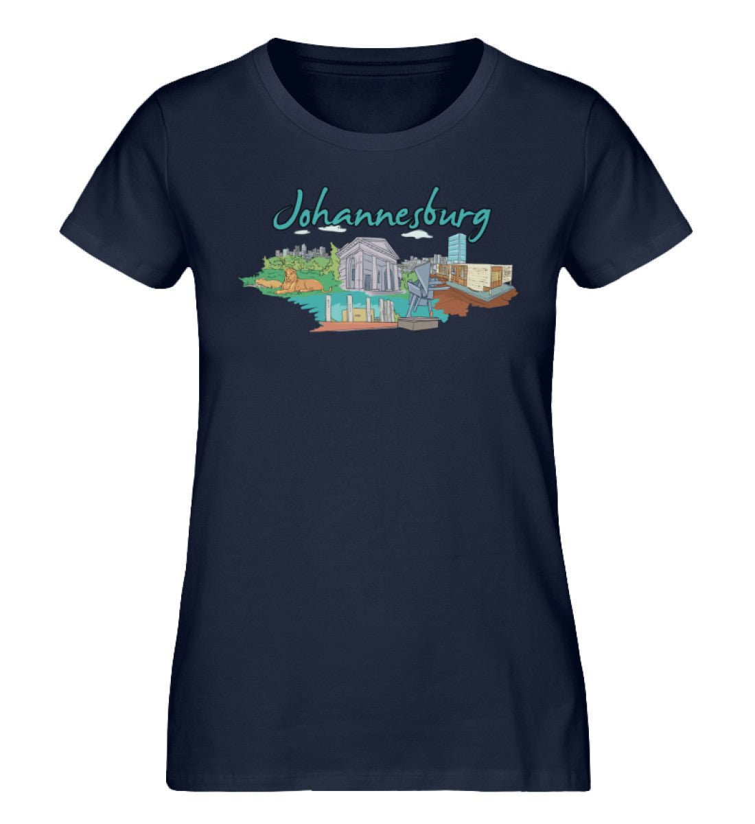 Johannesburg - Damen Premium Organic Shirt - AQ.Vogue