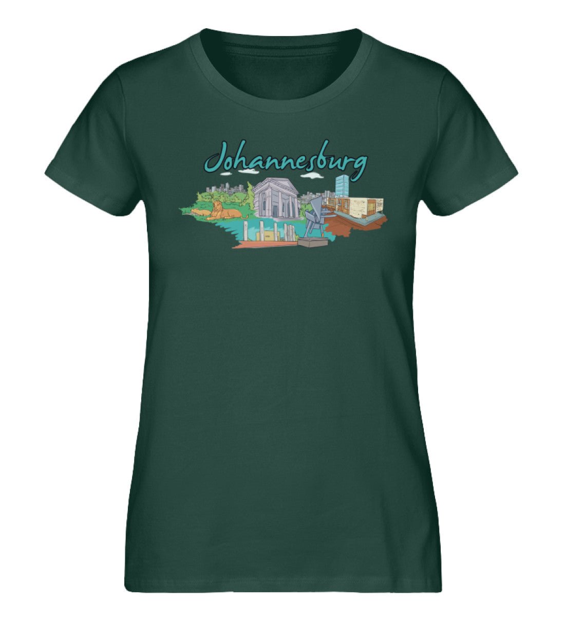 Johannesburg - Damen Premium Organic Shirt - AQ.Vogue