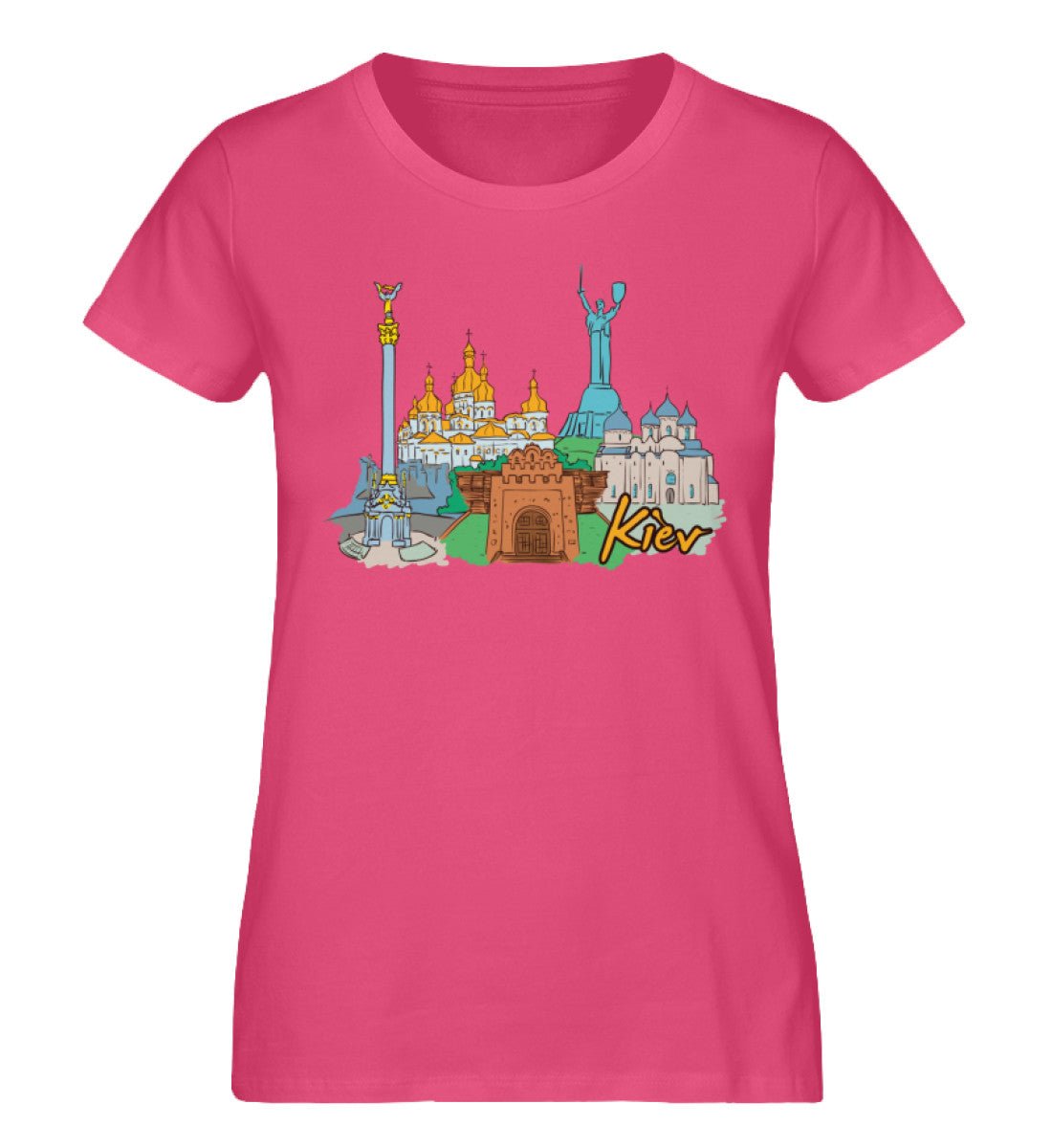 Kiev - Damen Premium Organic Shirt - AQ.Vogue