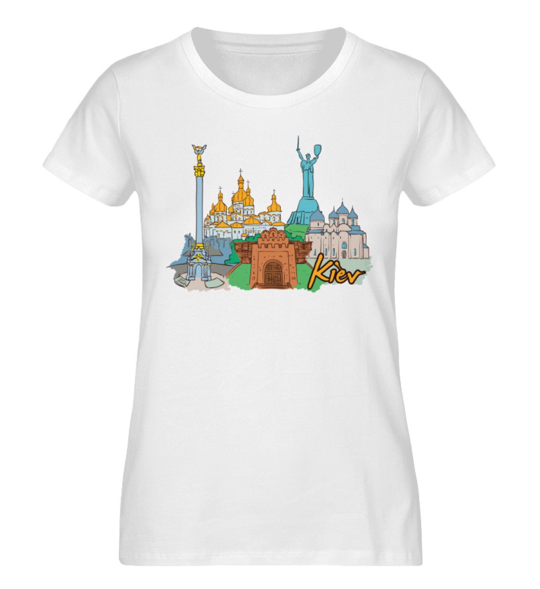 Kiev - Damen Premium Organic Shirt - AQ.Vogue