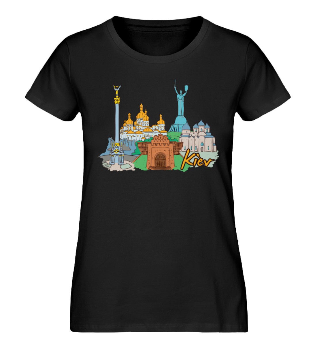 Kiev - Damen Premium Organic Shirt - AQ.Vogue