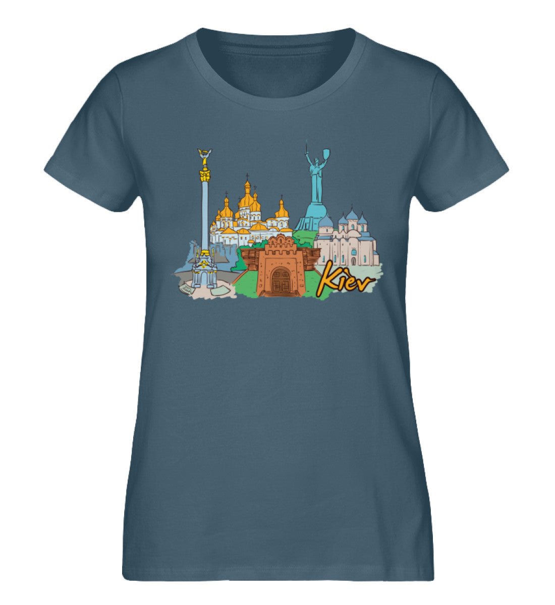 Kiev - Damen Premium Organic Shirt - AQ.Vogue