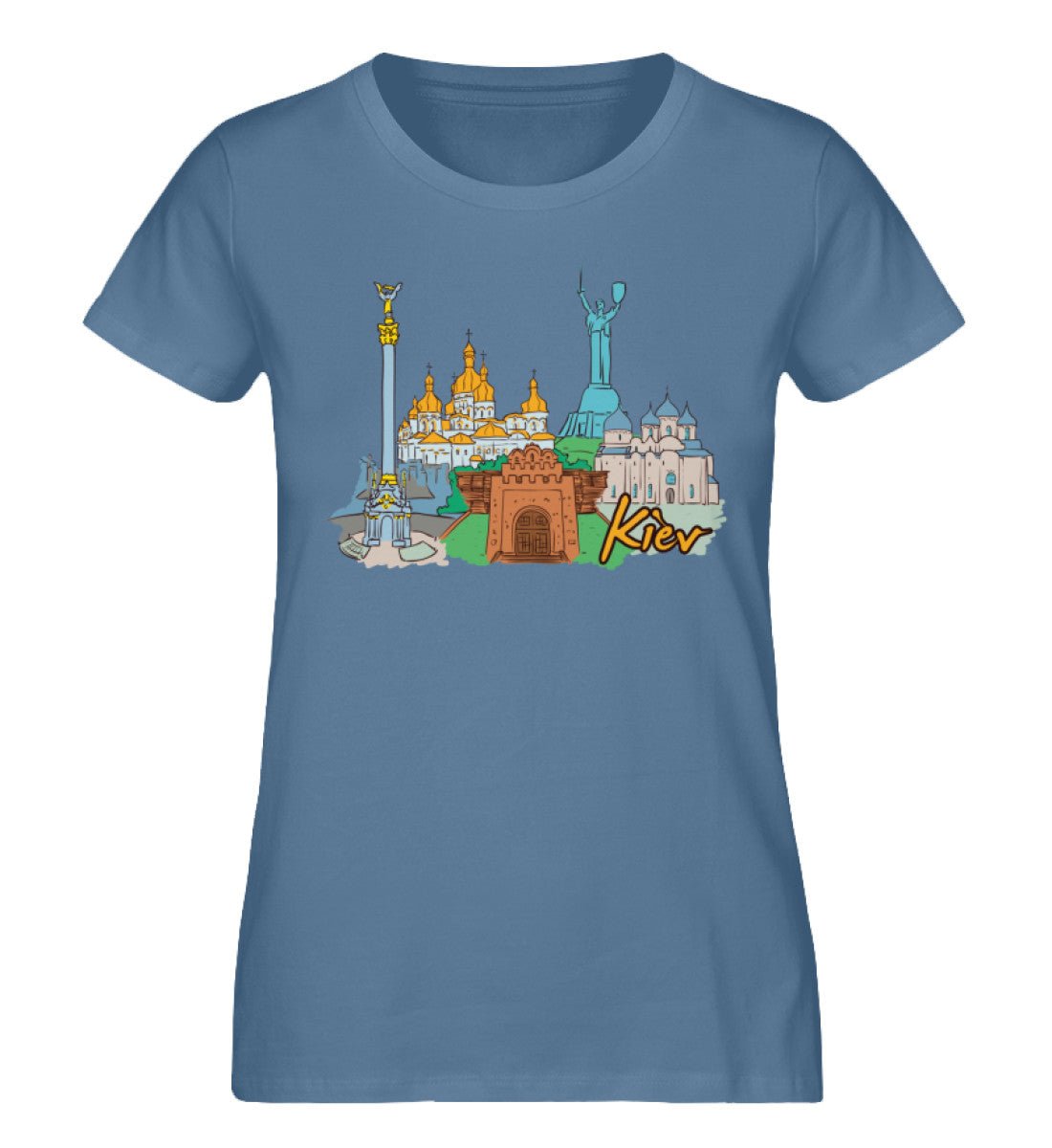 Kiev - Damen Premium Organic Shirt - AQ.Vogue