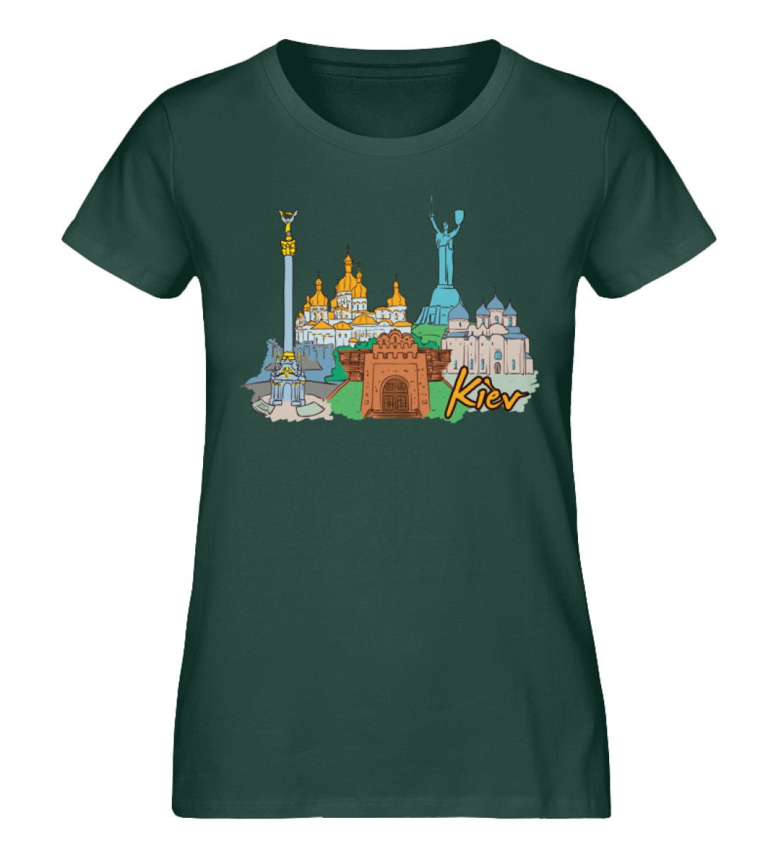 Kiev - Damen Premium Organic Shirt - AQ.Vogue