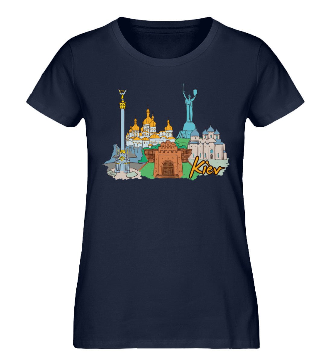 Kiev - Damen Premium Organic Shirt - AQ.Vogue