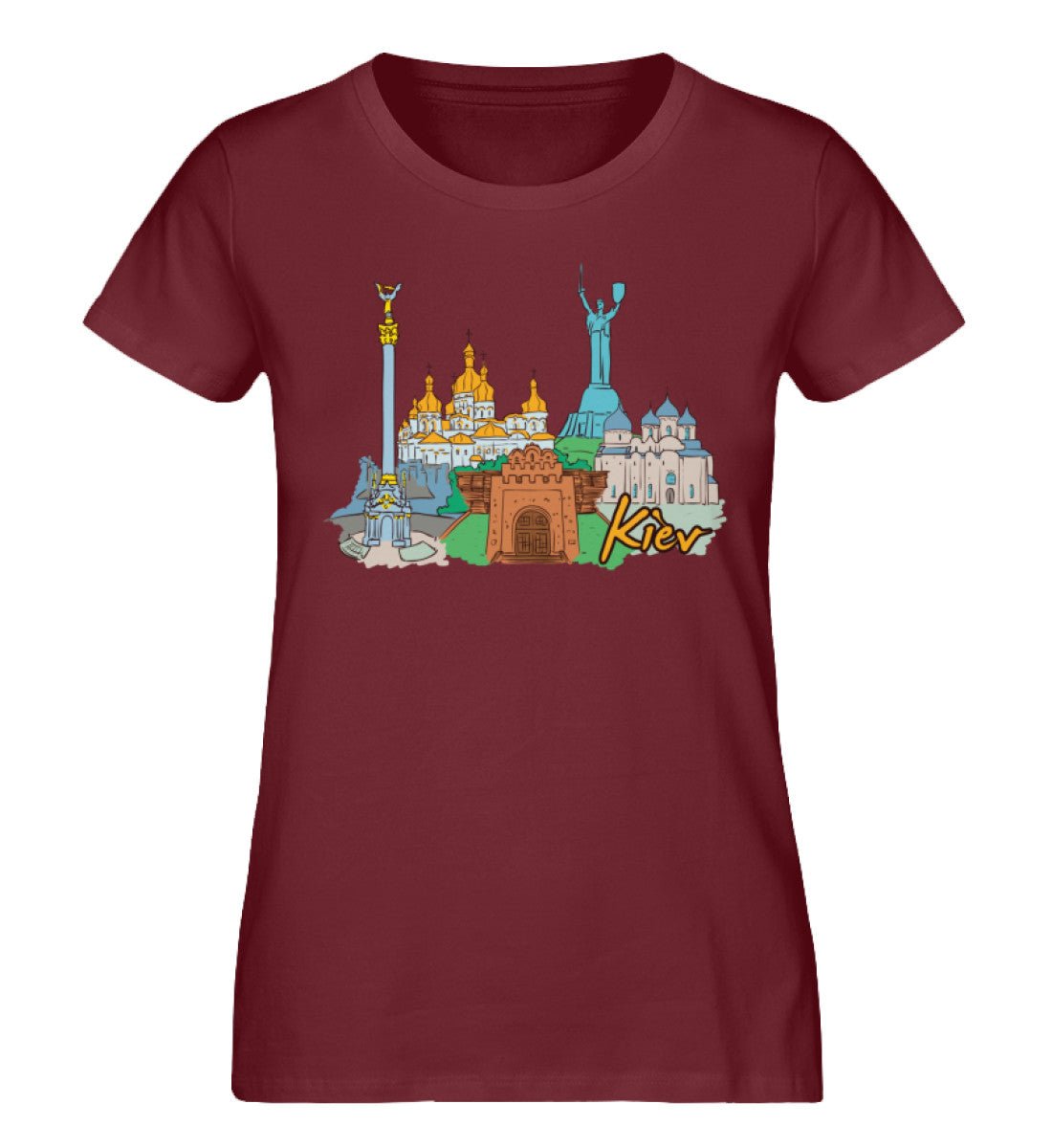 Kiev - Damen Premium Organic Shirt - AQ.Vogue