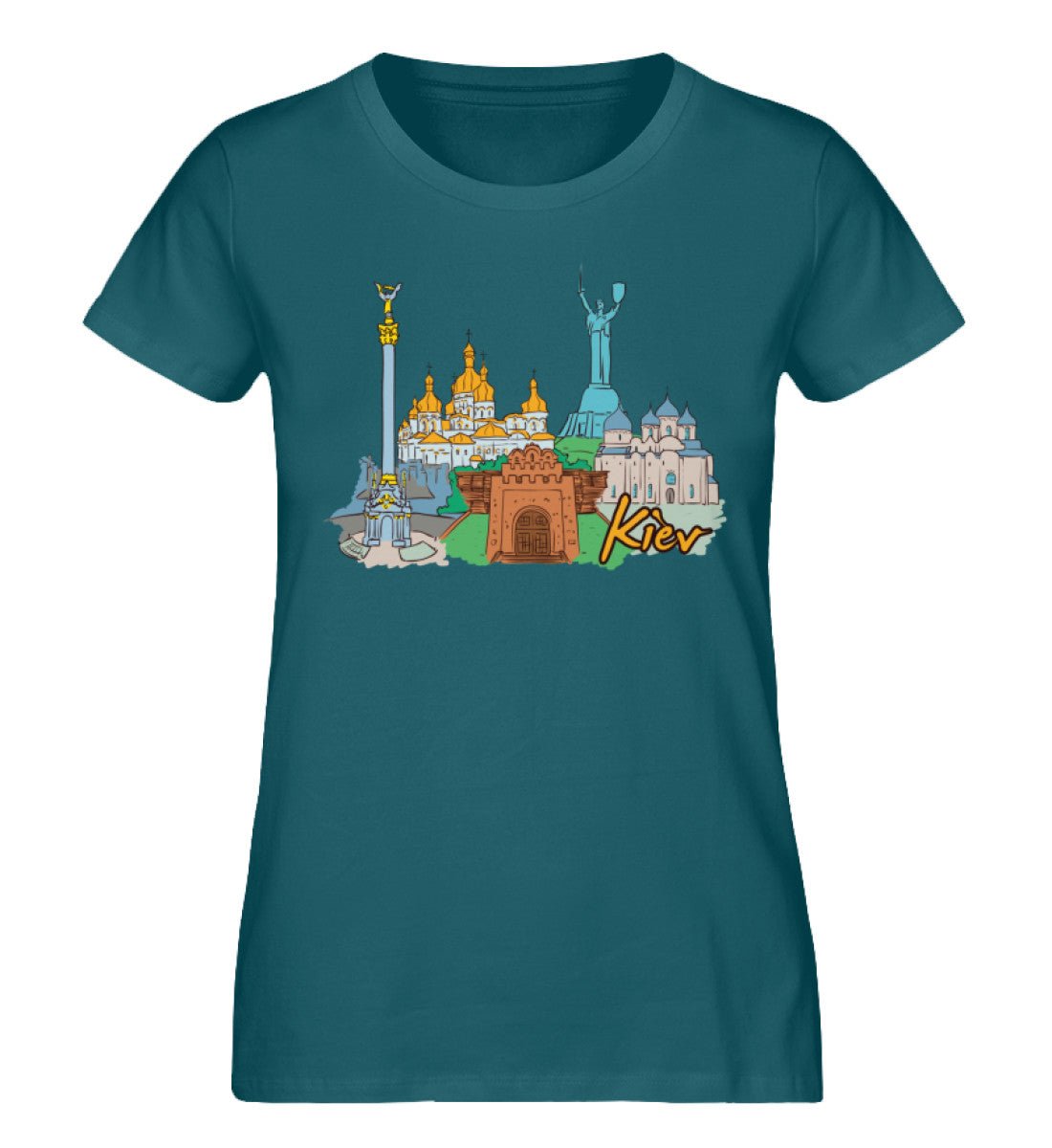 Kiev - Damen Premium Organic Shirt - AQ.Vogue