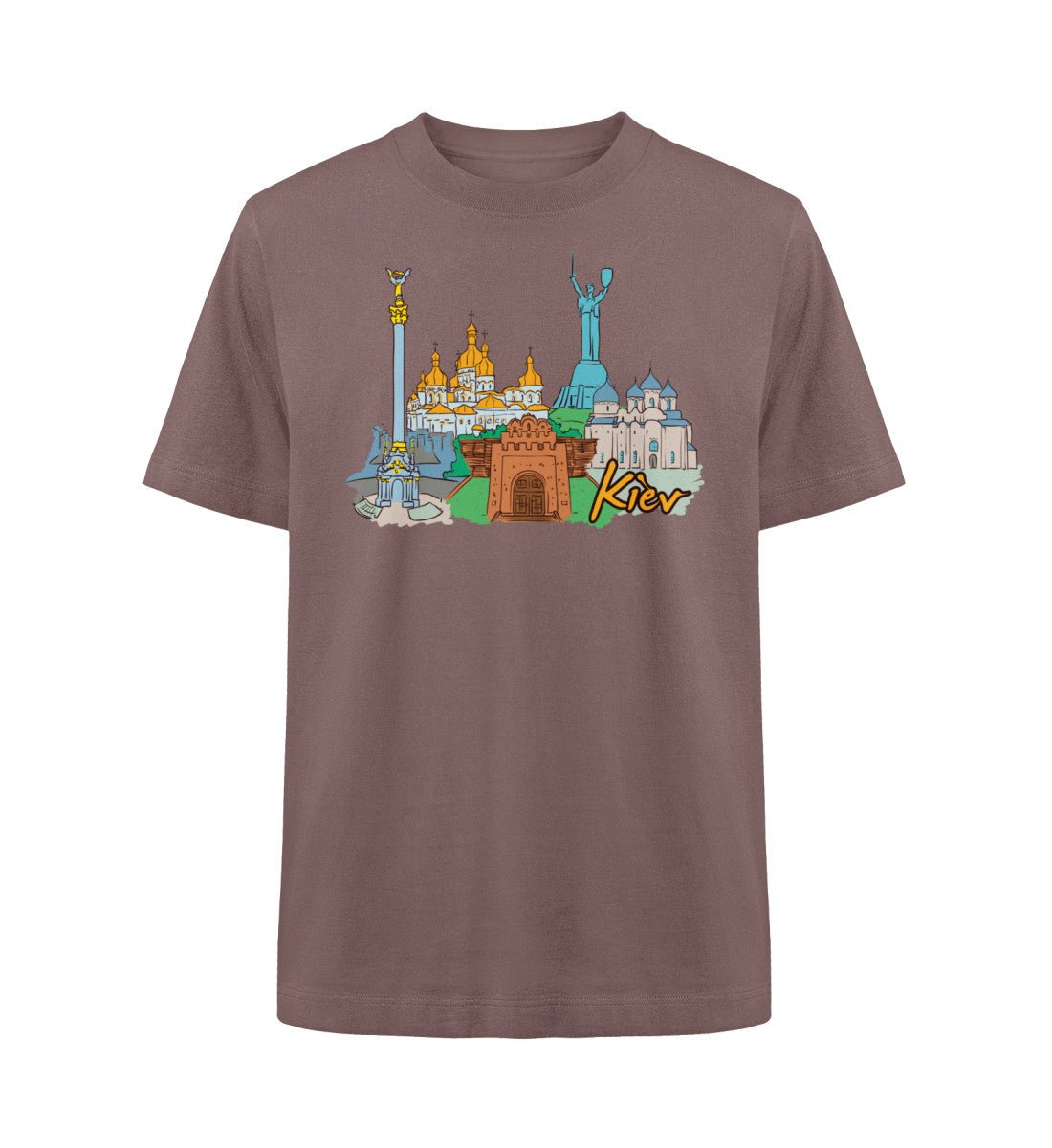 Kiev - Organic Heavy Oversized T-Shirt - AQ.Vogue