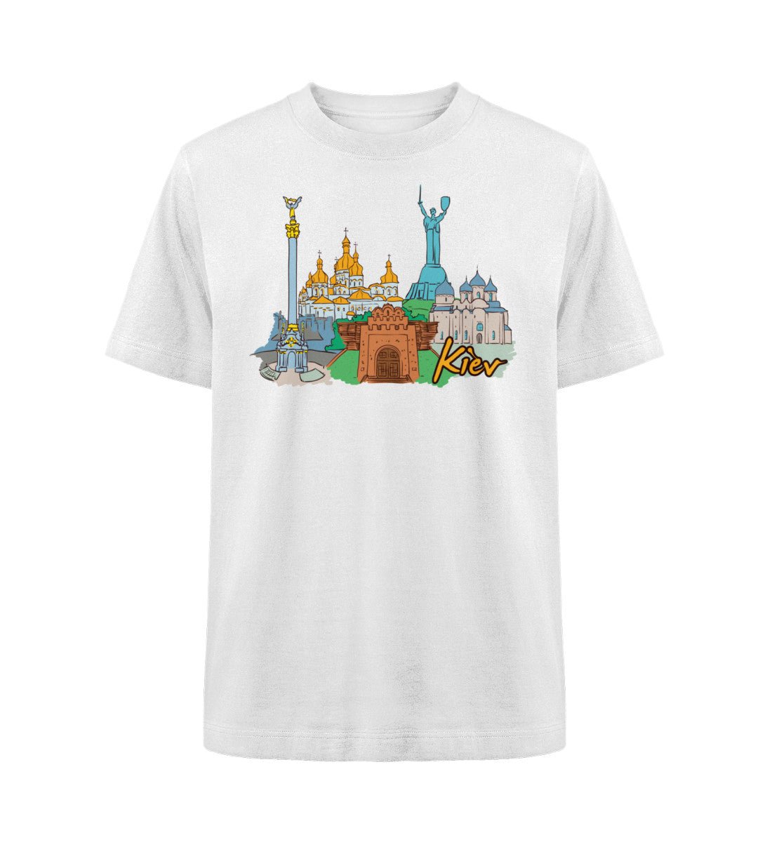 Kiev - Organic Heavy Oversized T-Shirt - AQ.Vogue