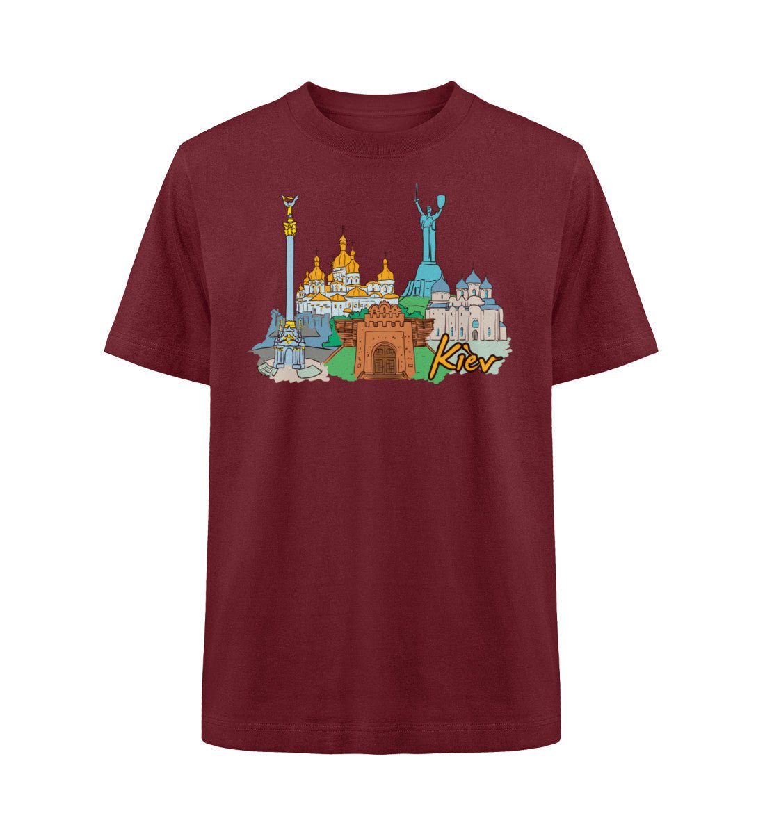 Kiev - Organic Heavy Oversized T-Shirt - AQ.Vogue