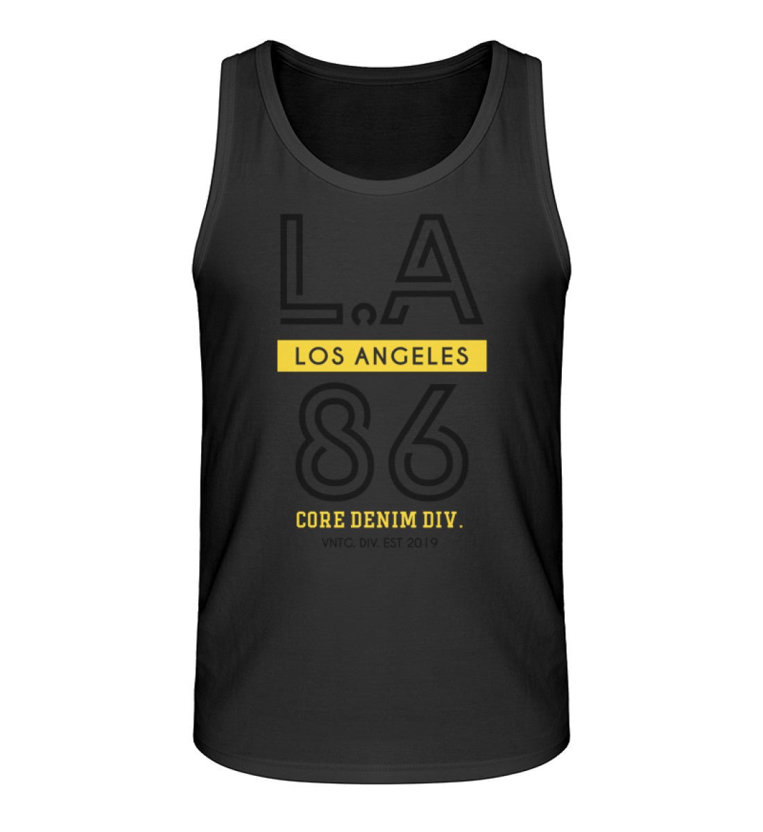 LA 86 - Herren Organic Tank-Top - AQ.Vogue