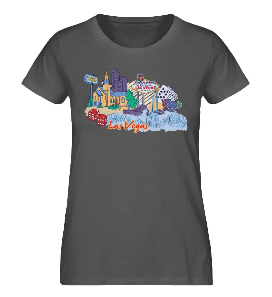 Las Vegas - Damen Premium Organic Shirt - AQ.Vogue
