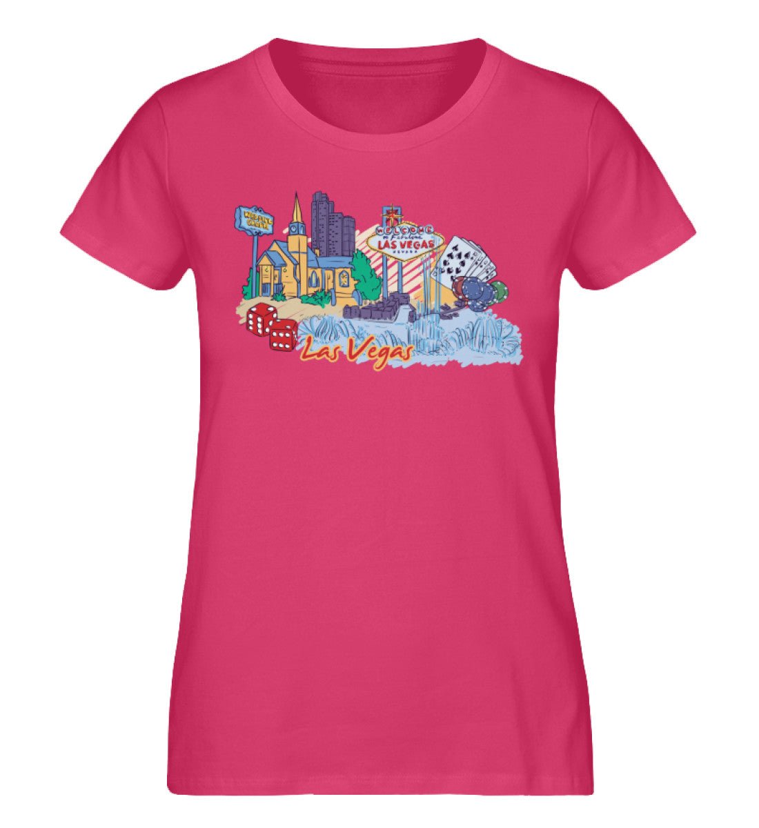 Las Vegas - Damen Premium Organic Shirt - AQ.Vogue