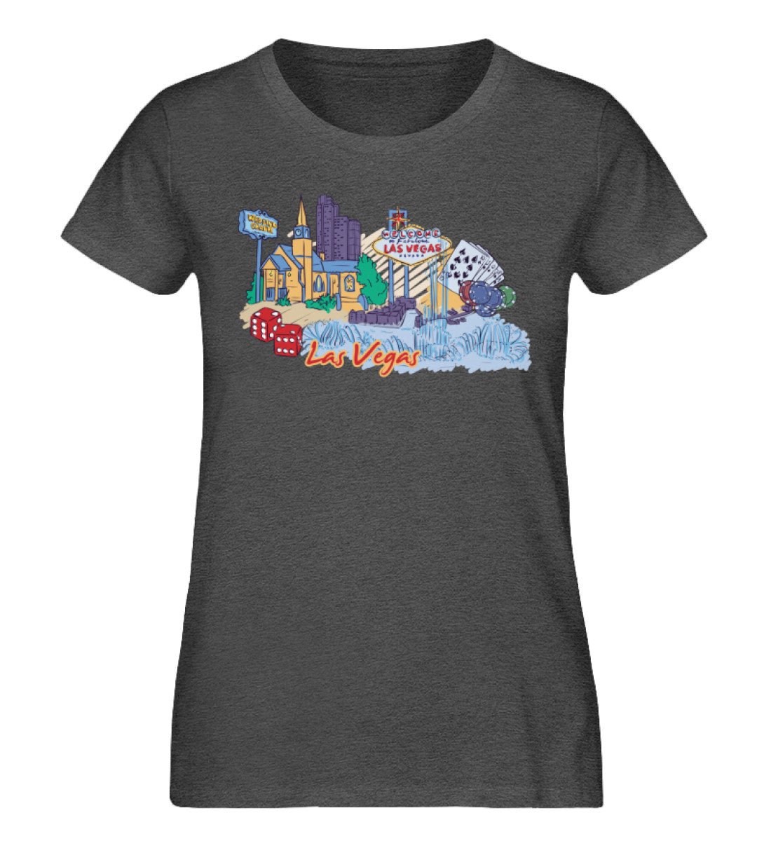 Las Vegas - Damen Premium Organic Shirt - AQ.Vogue