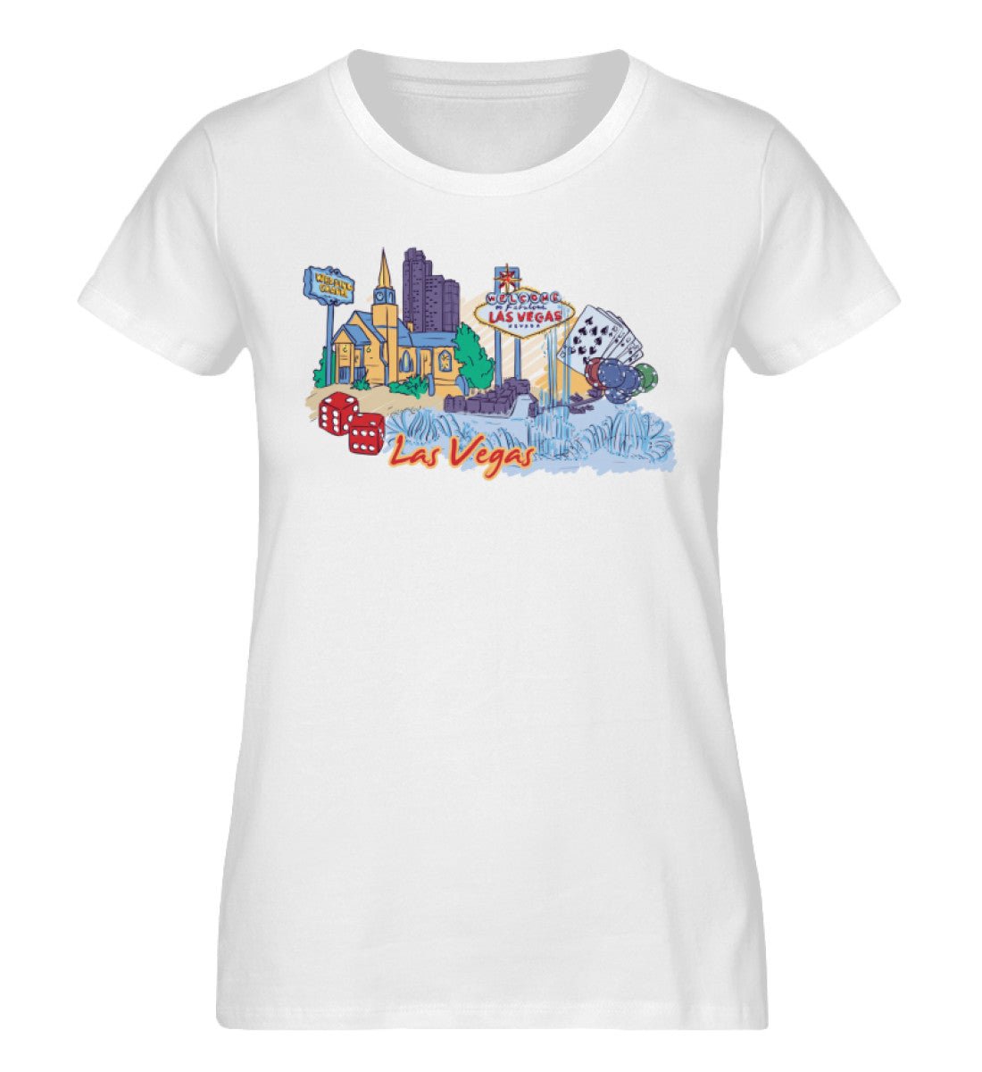 Las Vegas - Damen Premium Organic Shirt - AQ.Vogue