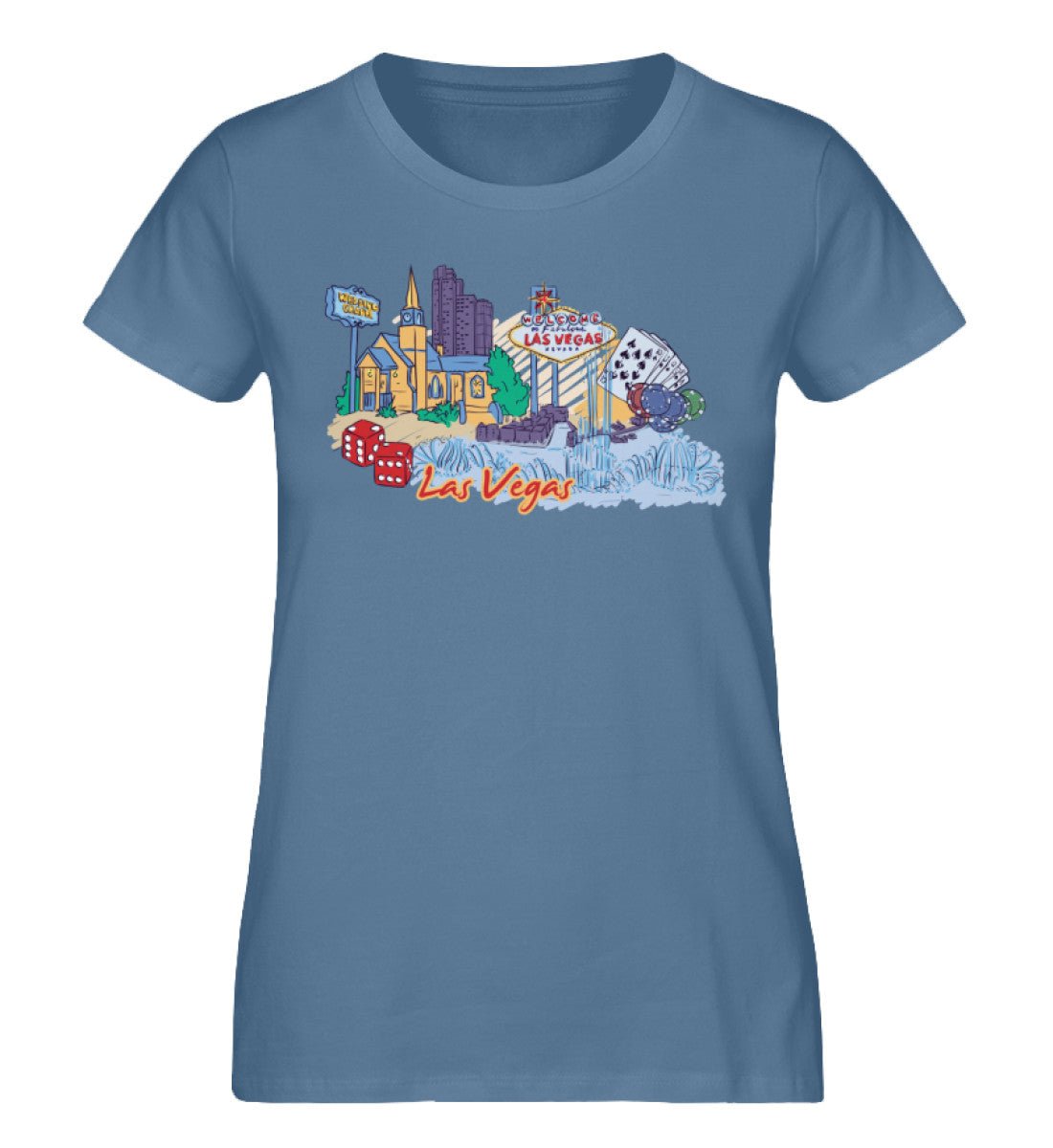 Las Vegas - Damen Premium Organic Shirt - AQ.Vogue