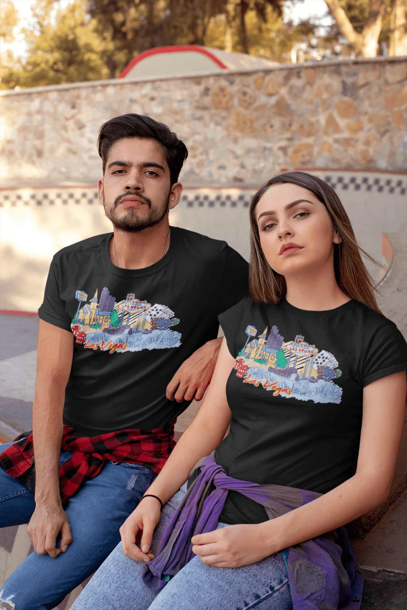 Las Vegas - Herren Premium Organic Shirt - AQ.Vogue