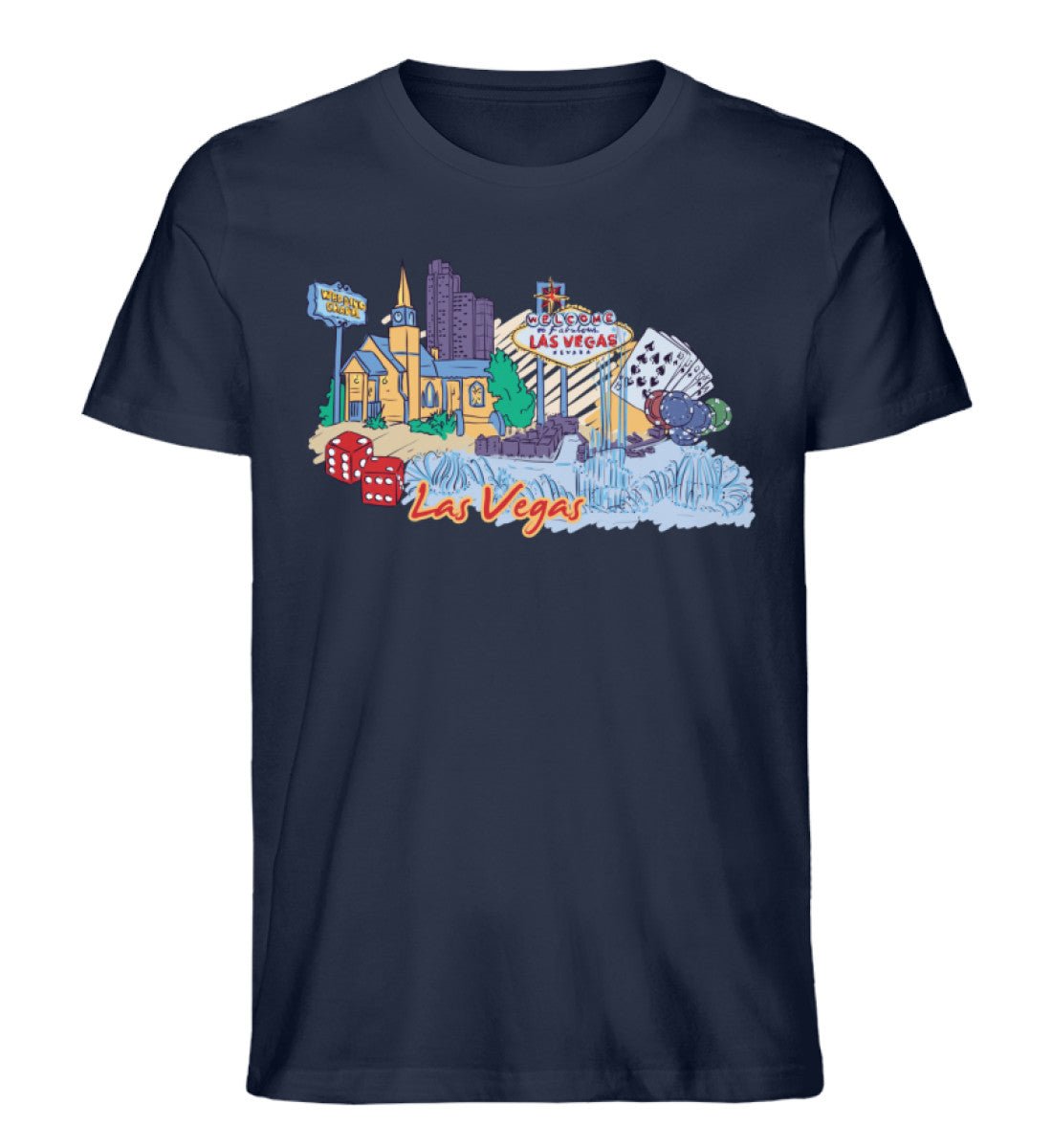 Las Vegas - Herren Premium Organic Shirt - AQ.Vogue