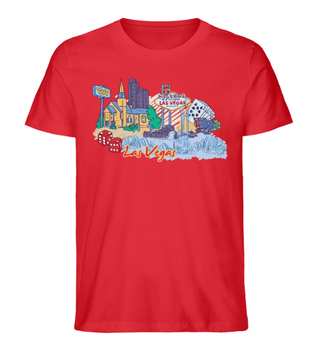 Las Vegas - Herren Premium Organic Shirt - AQ.Vogue