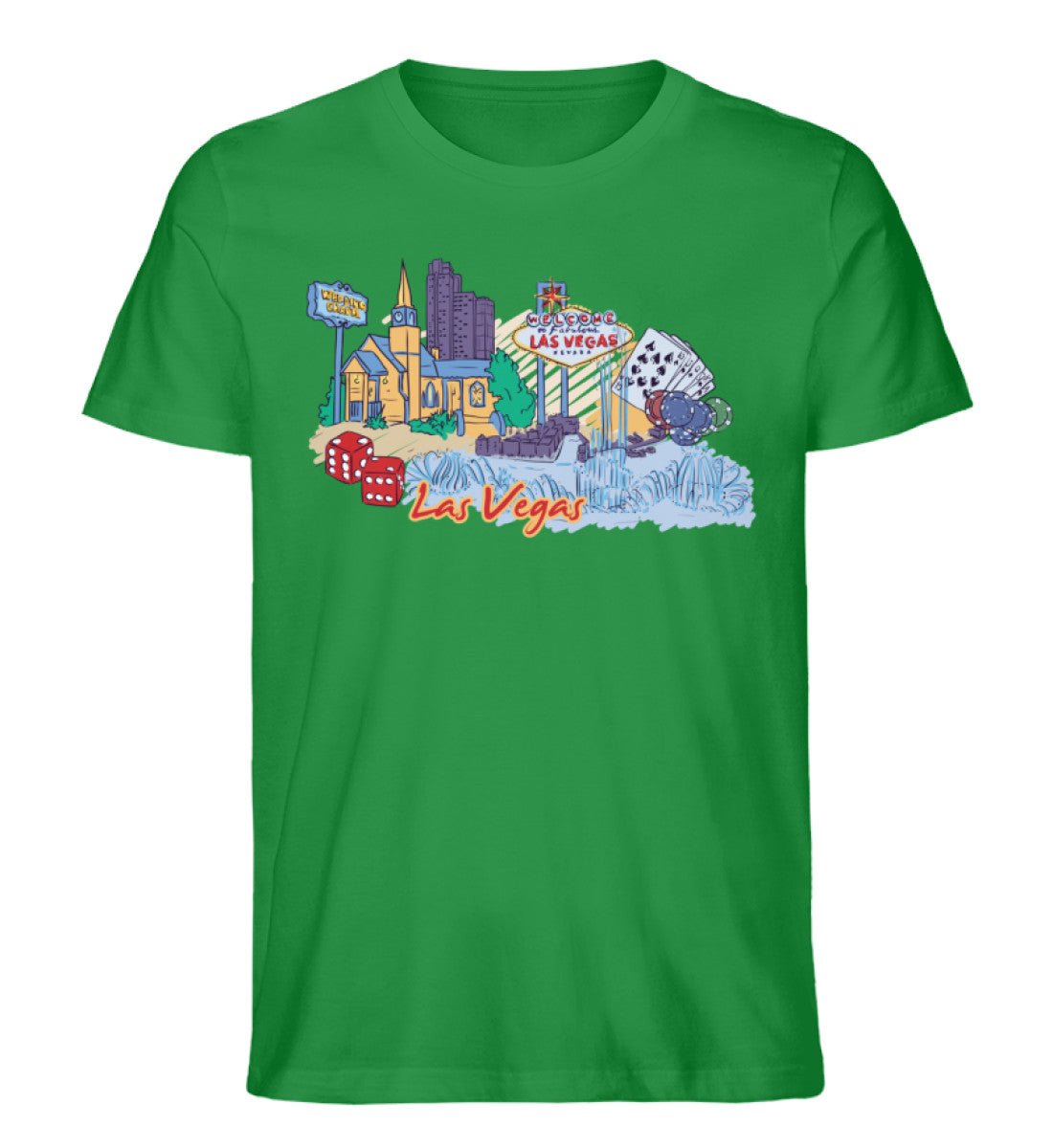 Las Vegas - Herren Premium Organic Shirt - AQ.Vogue