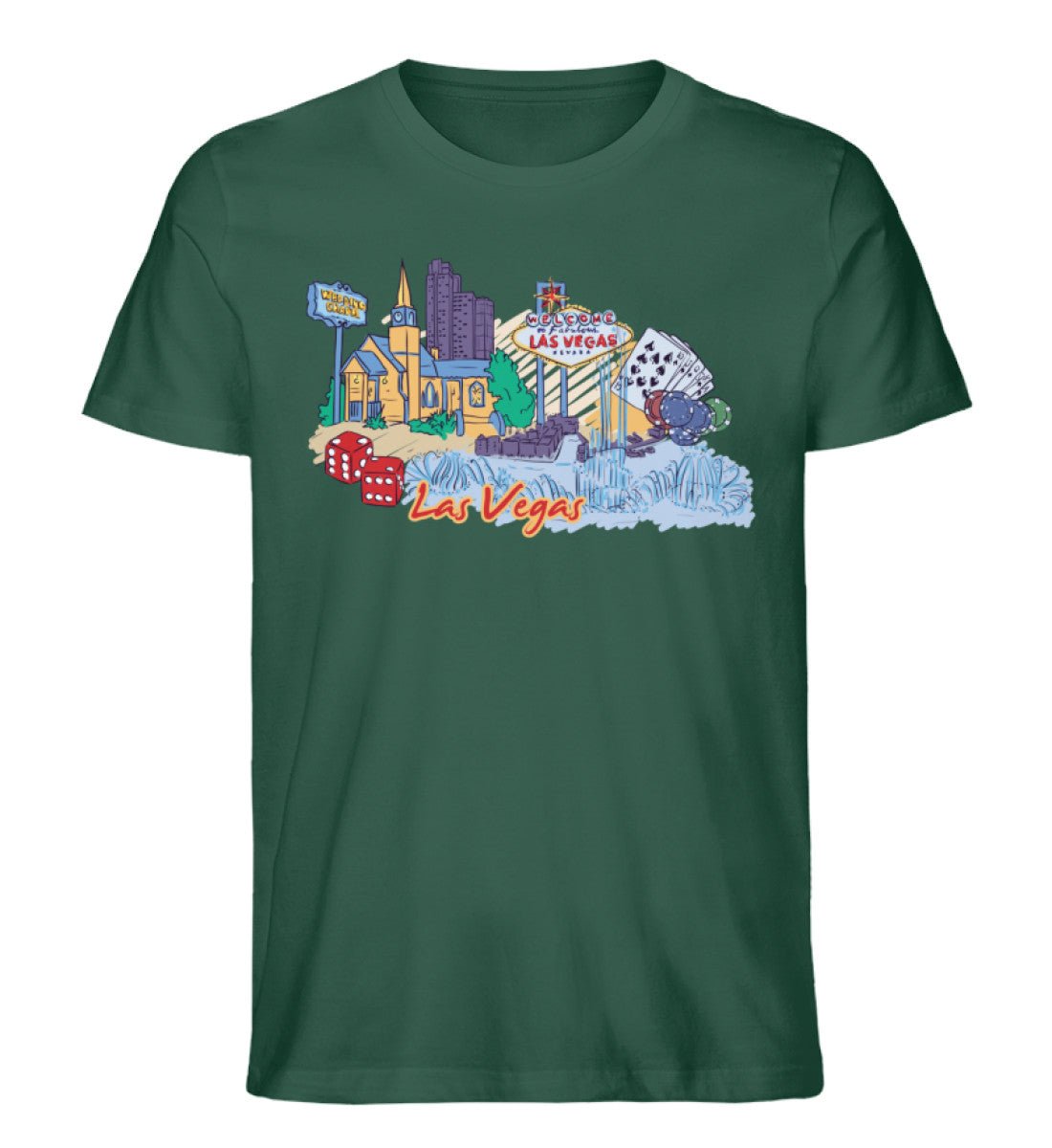 Las Vegas - Herren Premium Organic Shirt - AQ.Vogue