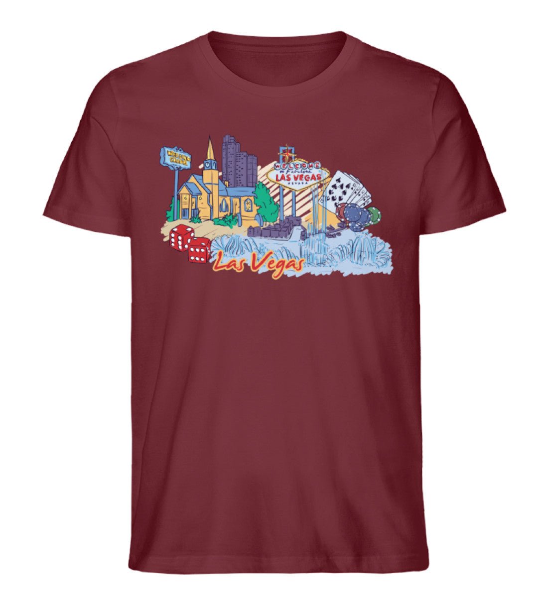 Las Vegas - Herren Premium Organic Shirt - AQ.Vogue
