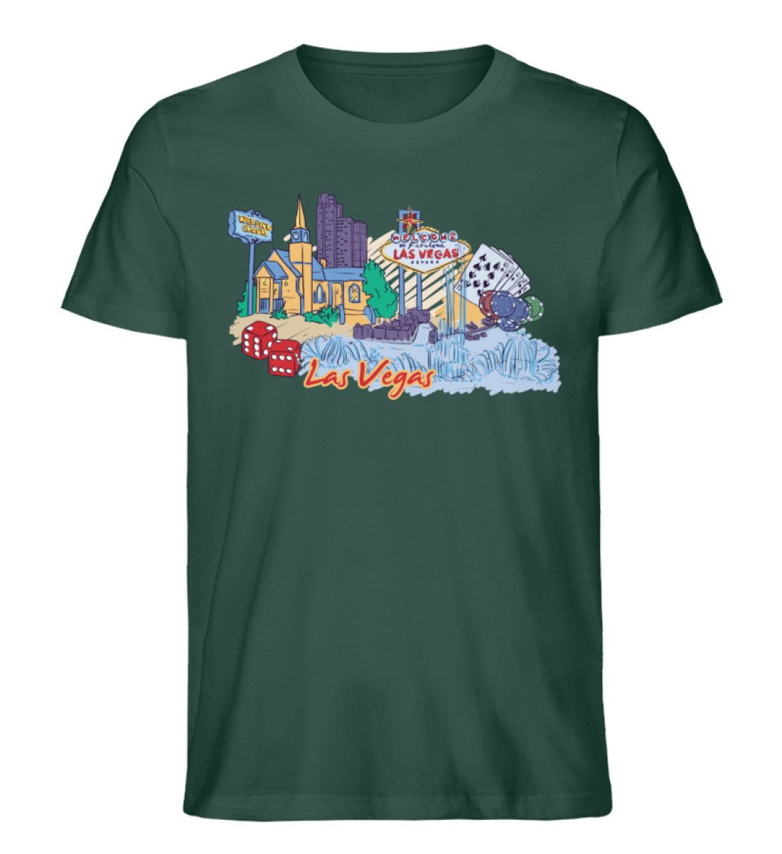Las Vegas - Herren Premium Organic Shirt - AQ.Vogue