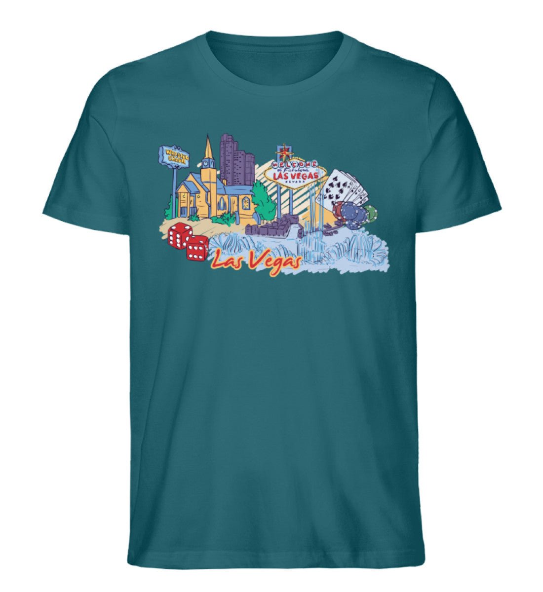Las Vegas - Herren Premium Organic Shirt - AQ.Vogue