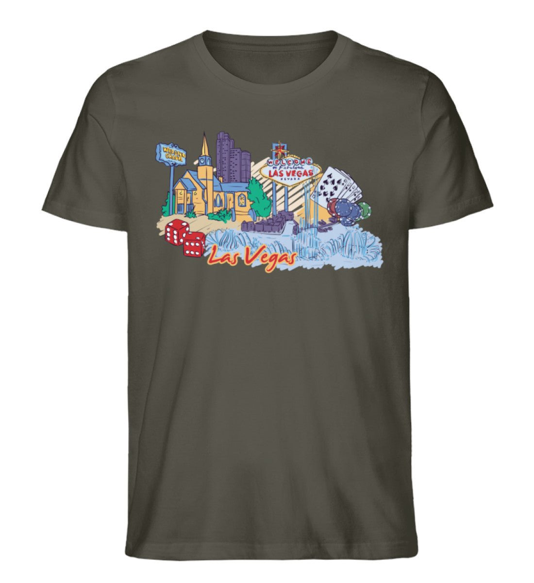Las Vegas - Herren Premium Organic Shirt - AQ.Vogue