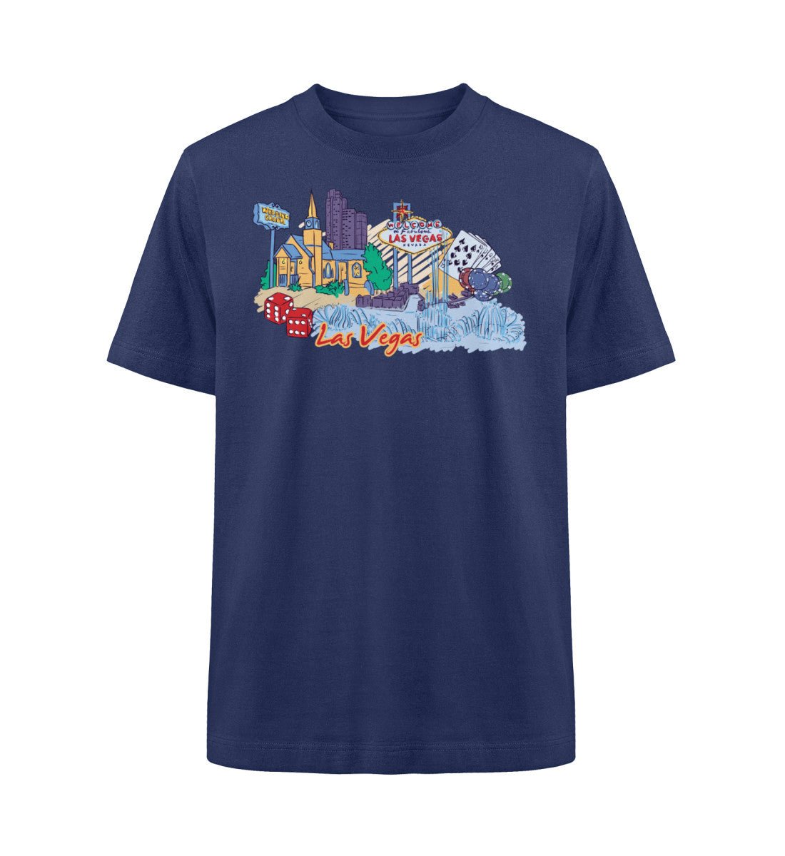 Las Vegas - Organic Heavy Oversized T-Shirt - AQ.Vogue
