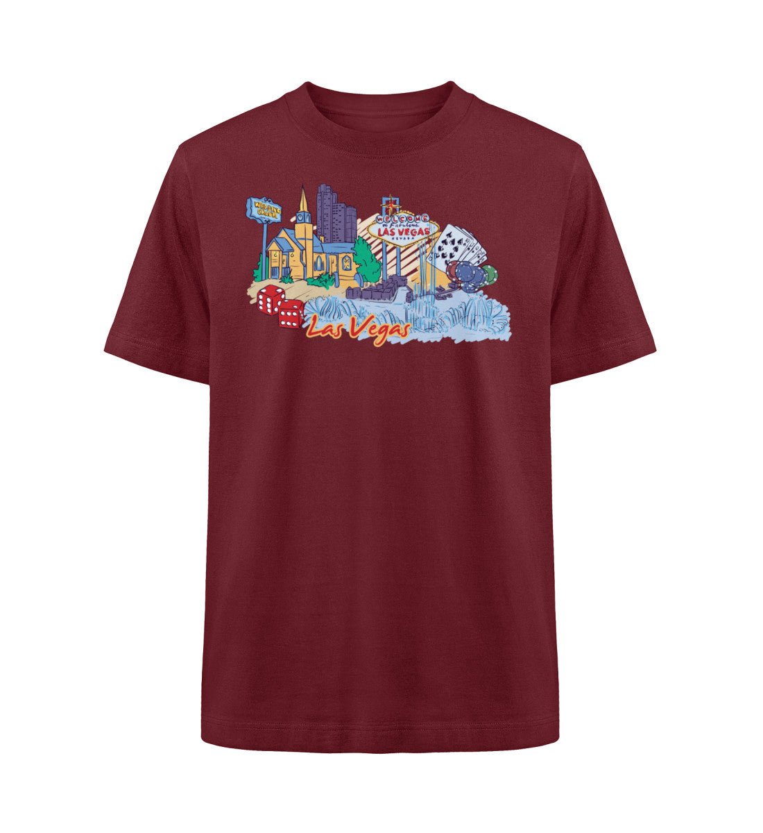 Las Vegas - Organic Heavy Oversized T-Shirt - AQ.Vogue