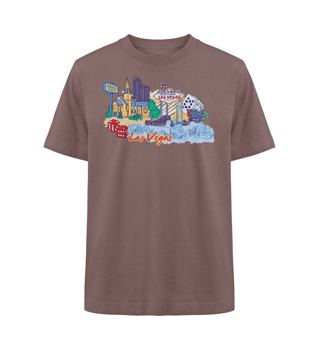 Las Vegas - Organic Heavy Oversized T-Shirt - AQ.Vogue