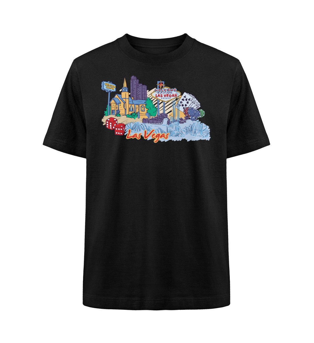 Las Vegas - Organic Heavy Oversized T-Shirt - AQ.Vogue