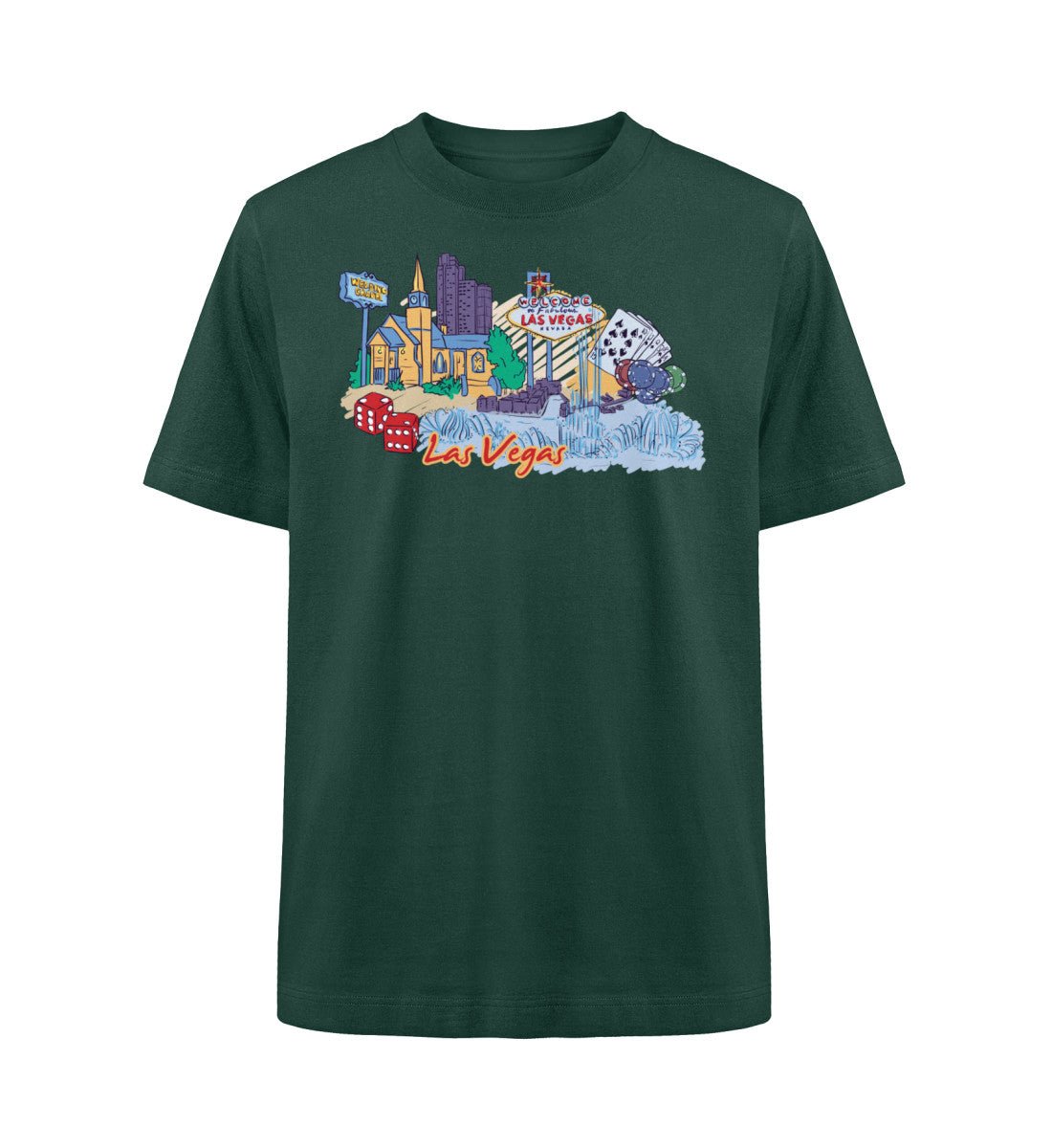 Las Vegas - Organic Heavy Oversized T-Shirt - AQ.Vogue