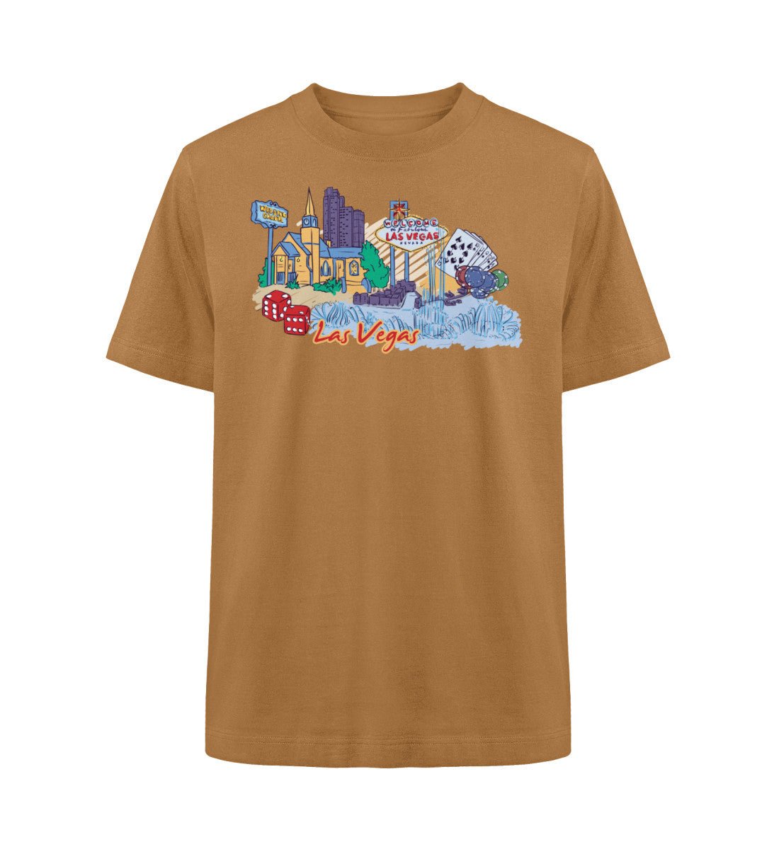Las Vegas - Organic Heavy Oversized T-Shirt - AQ.Vogue
