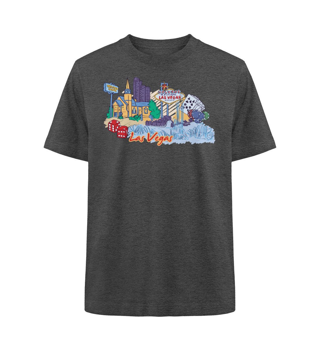 Las Vegas - Organic Heavy Oversized T-Shirt - AQ.Vogue