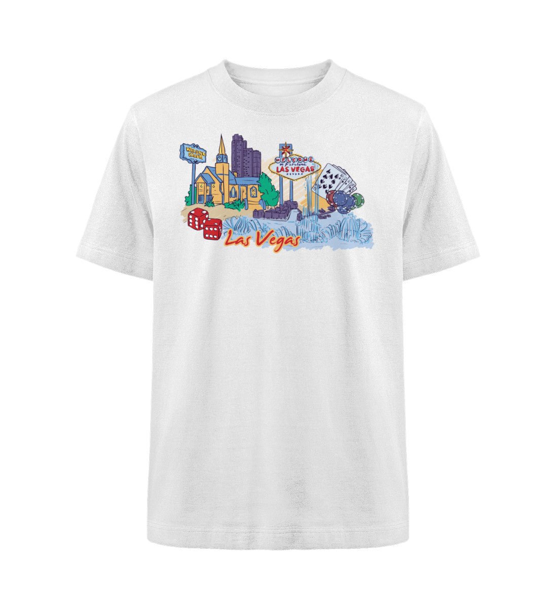 Las Vegas - Organic Heavy Oversized T-Shirt - AQ.Vogue
