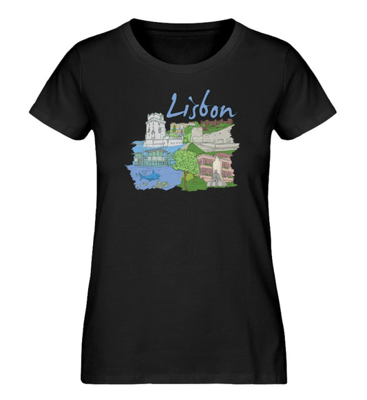 Lissabon - Damen Premium Organic Shirt - AQ.Vogue