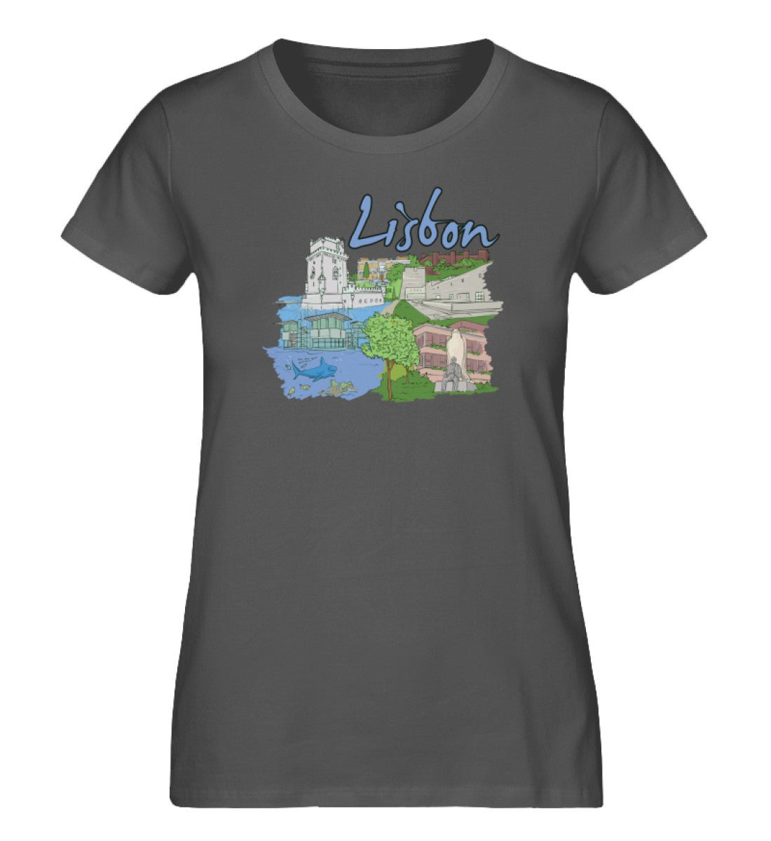 Lissabon - Damen Premium Organic Shirt - AQ.Vogue