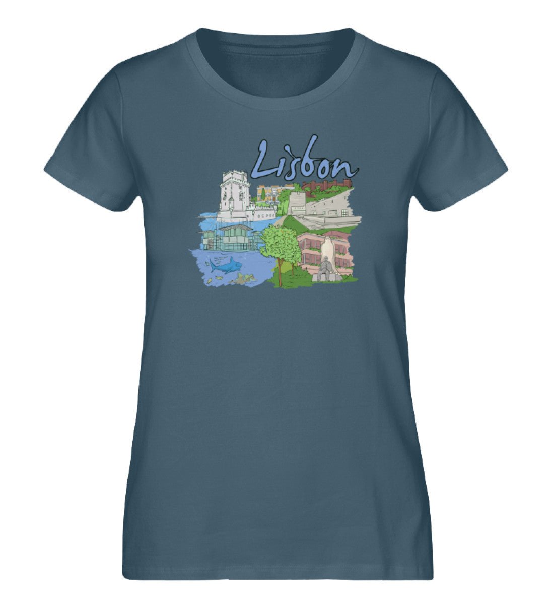 Lissabon - Damen Premium Organic Shirt - AQ.Vogue