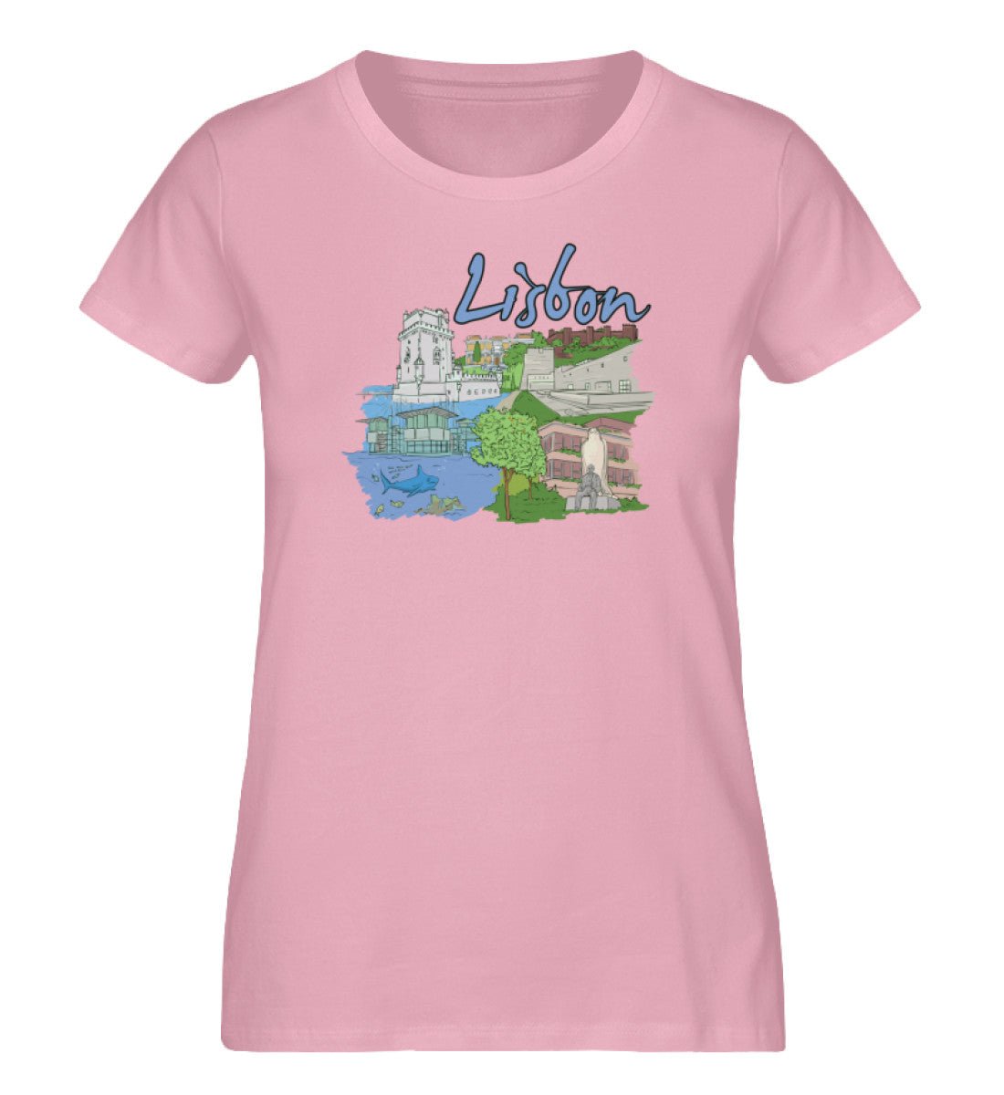 Lissabon - Damen Premium Organic Shirt - AQ.Vogue