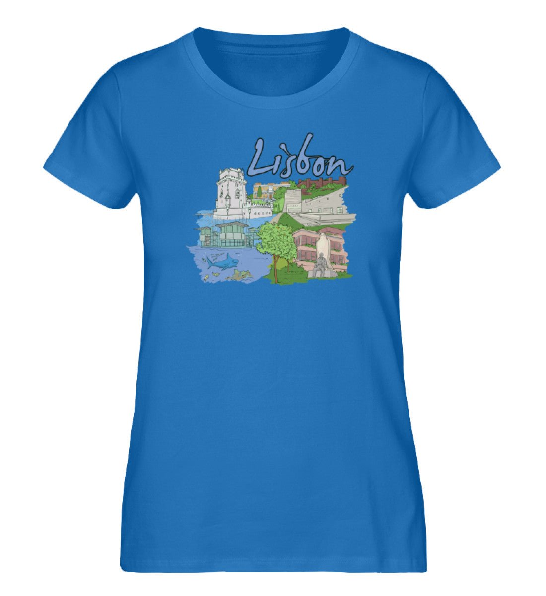 Lissabon - Damen Premium Organic Shirt - AQ.Vogue
