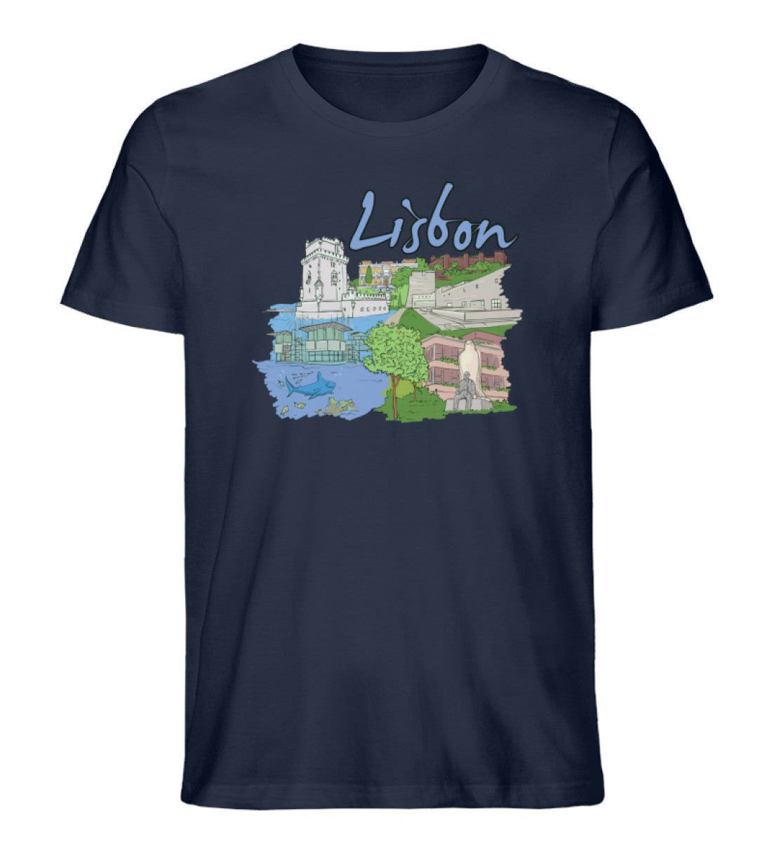 Lissabon - Herren Premium Organic Shirt - AQ.Vogue