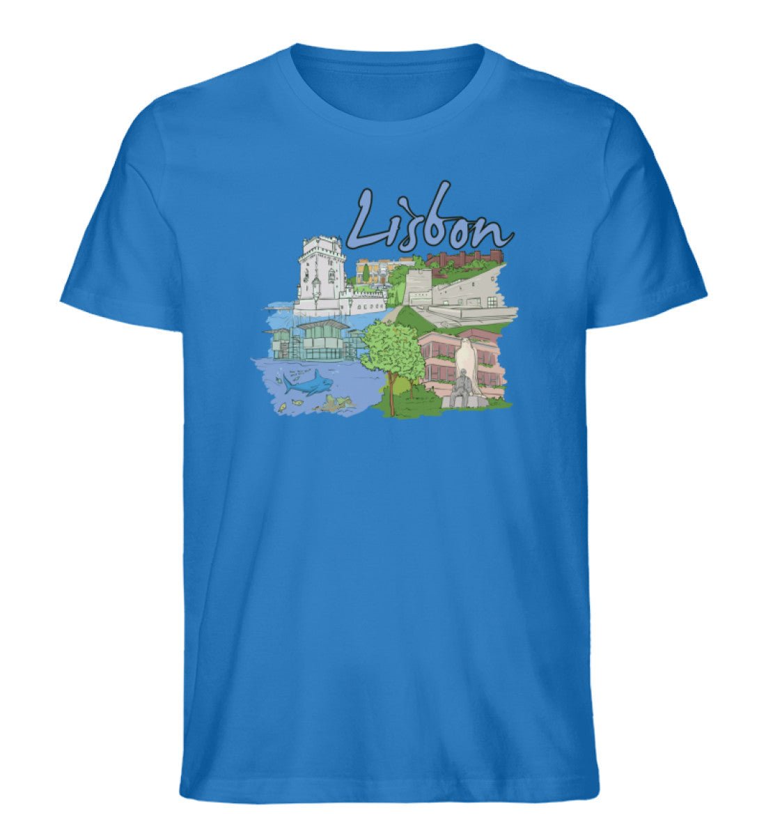 Lissabon - Herren Premium Organic Shirt - AQ.Vogue