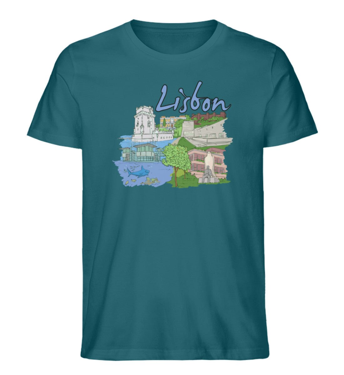 Lissabon - Herren Premium Organic Shirt - AQ.Vogue