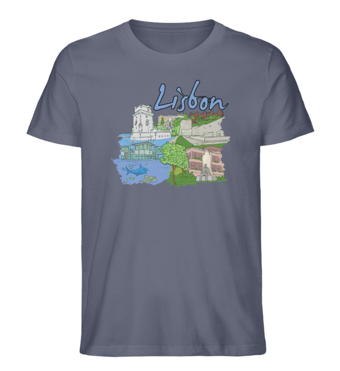 Lissabon - Herren Premium Organic Shirt - AQ.Vogue