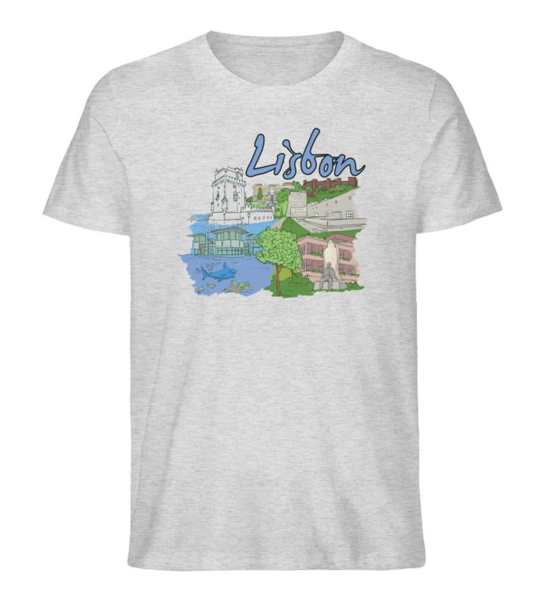 Lissabon - Herren Premium Organic Shirt - AQ.Vogue
