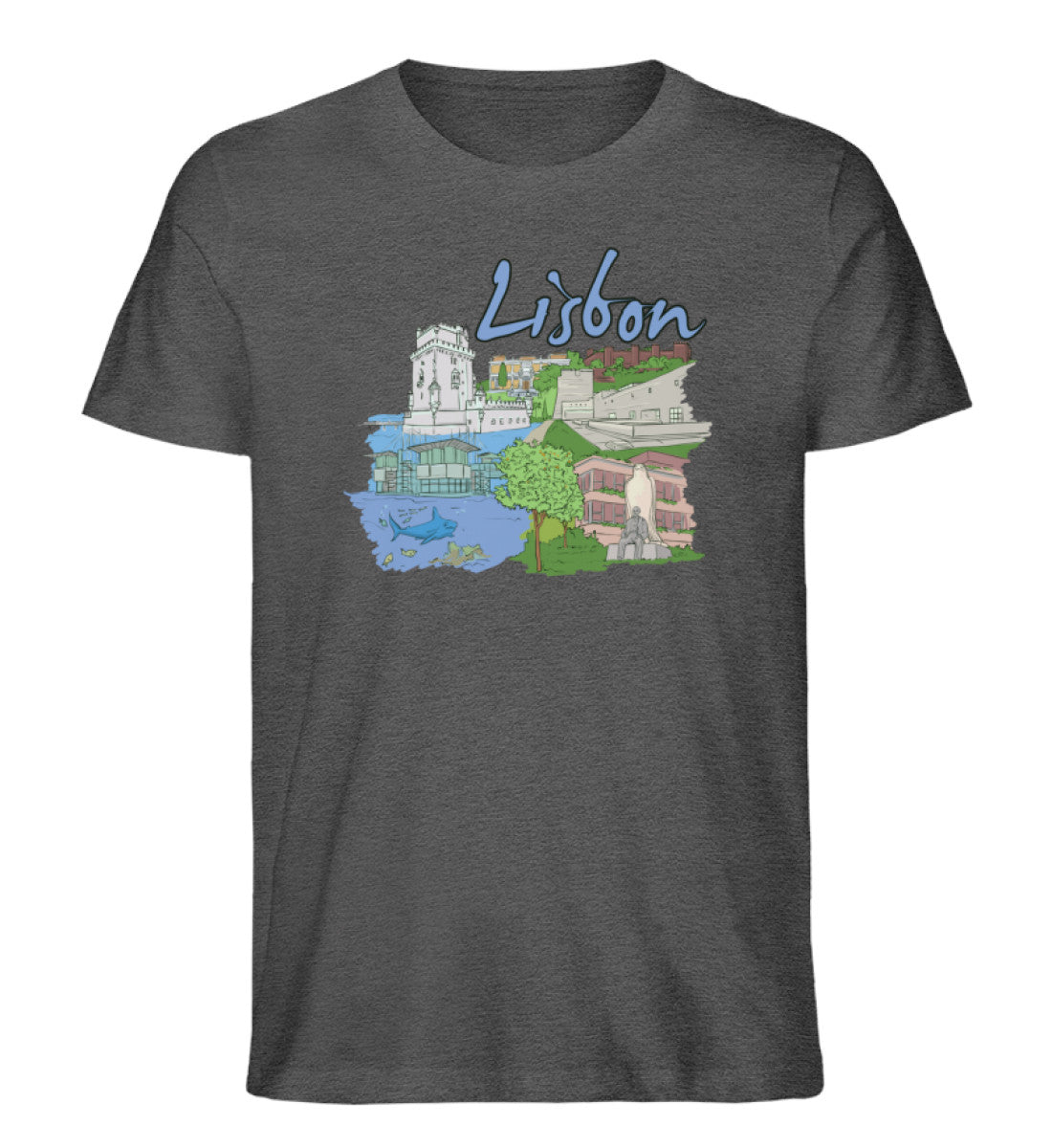 Lissabon - Herren Premium Organic Shirt - AQ.Vogue